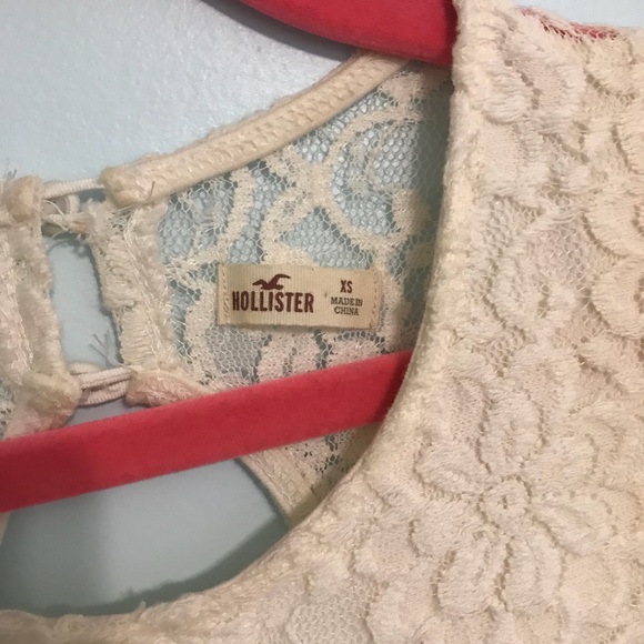 Lacy white Hollister dress - Picture 3 of 5